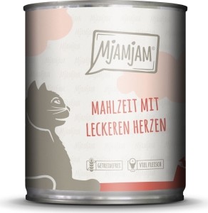 MjAMjAM - Katze Mahlzeit mit leckeren Herzen 800 g