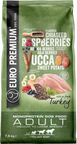 EuroPremium Sensational Medium to Large Turkey 7,5kg