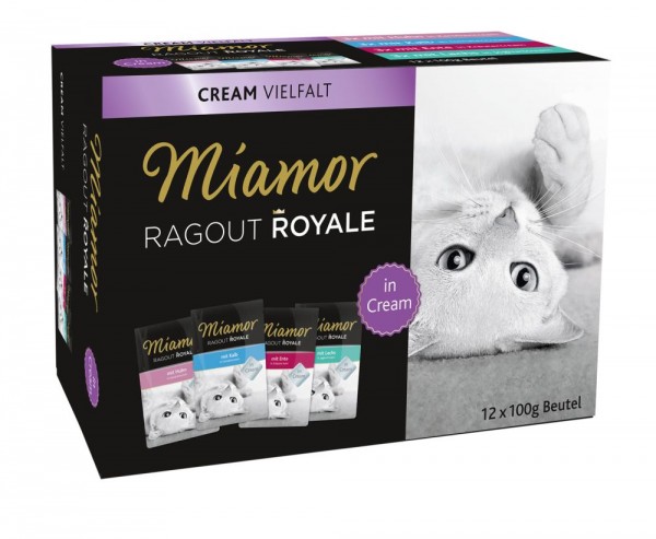 Miamor Ragout Royale Cream Vielfalt MB 12x100g