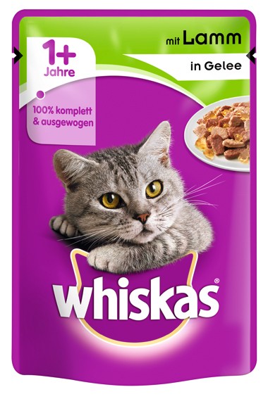 Whiskas Lamm in Gelee 100g Frischebeutel