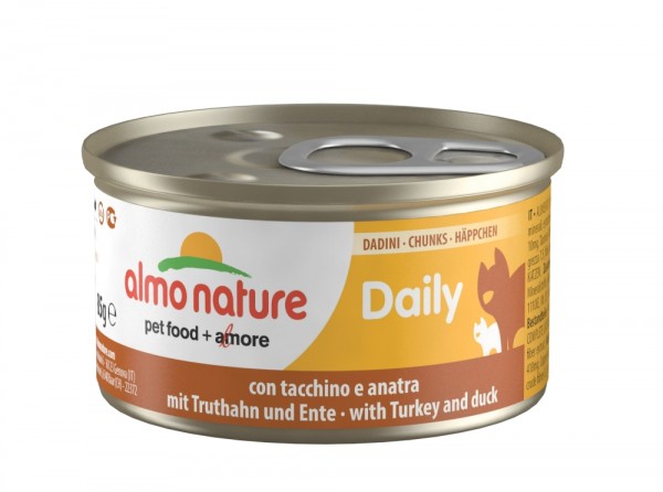 Almo Nature Katze Daily Menu Pute & Ente - 85g Dose