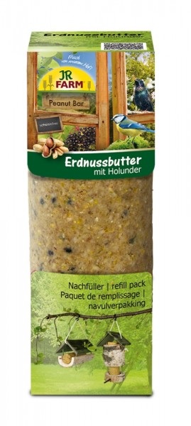 JR Farm Garden Erdnussbutter Holunder 350g