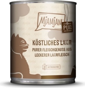 MjAMjAM - Katze purer Fleischgenuss - köstliches Lamm pur