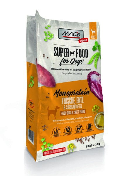 MACs DOG - Mono frische Ente 3kg