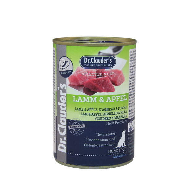 Dr. Clauder´s Sel.Meat Lamm & Apfel 400g