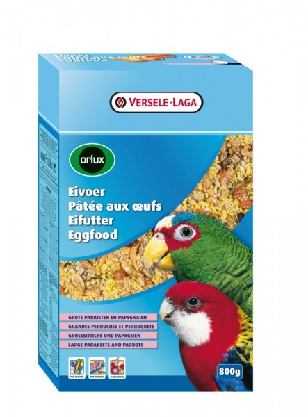Versele-Laga Orlux Eifutter Trocken Großsittiche & Papageien - 800g Karton