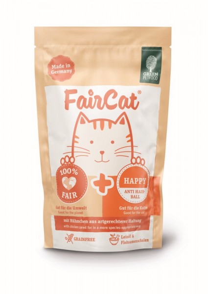 Green Petfood, Katze, FairCat Happy 16x85g Tray