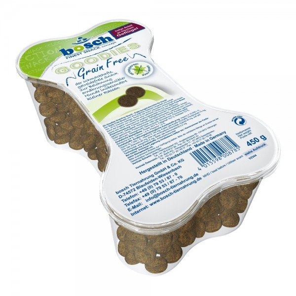 *** Bosch Dog Snack Goodies Grain Free 450g [*** AUSLAUFARTIKEL]