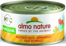 Almo Nature Katze Natural - Hühnerfilet - 70g Dose