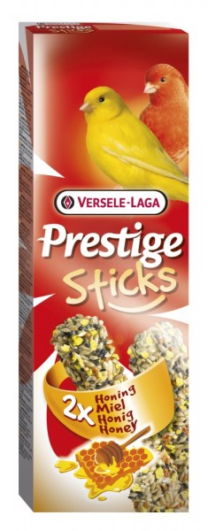 Versele-Laga Prestige Sticks Kanarien Honig - 2 Stück - 60g Frischepack