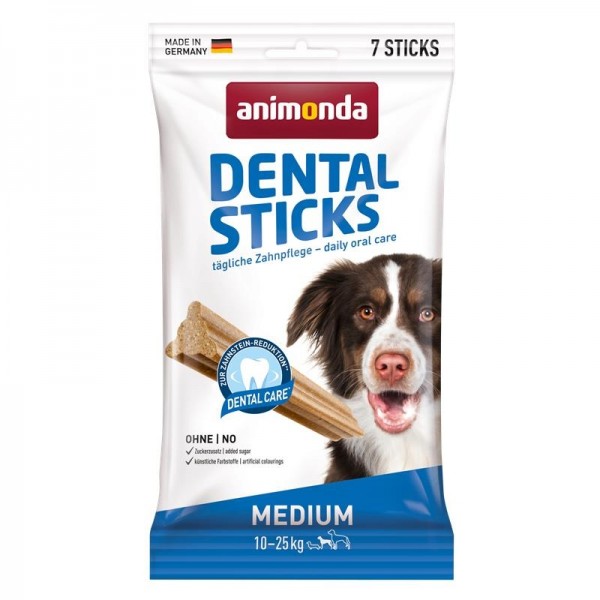 Animonda Dental Sticks Medium 7 Stück - 180g Beutel