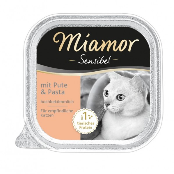 Miamor Schale Sensibel Pute & Pasta 100g