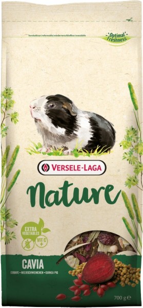 Versele-Laga Nature Cavia - 700g Frischebeutel - Meerschweinchenfutter