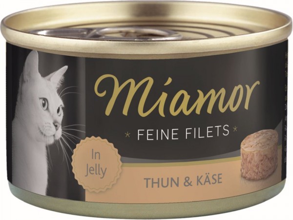 Miamor Feine Filets Thunfisch & Käse 100g