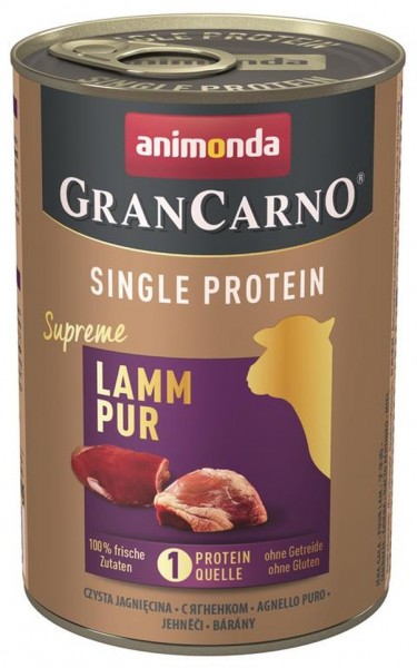 Animonda GranCarno Dog - Dose Adult Lamm pur 400g
