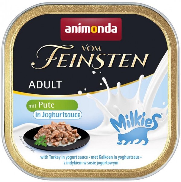 Animonda vom Feinsten mit Pute in Joghurtsauce - 100g Schale