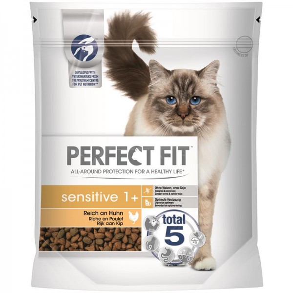 Perfect Fit Cat Sensitive 1+ reich an Huhn 750g