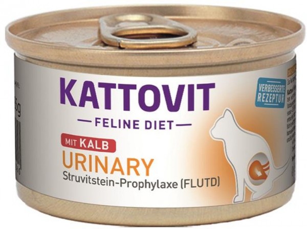 Kattovit Feline Diet - Urinary mit Kalb - 85g Dose
