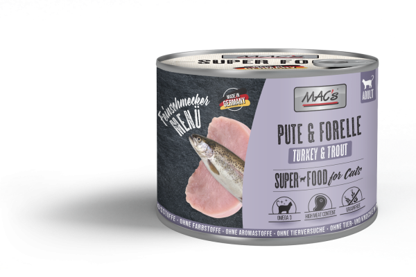 MACs CAT - Feinschmecker Pute & Forelle 200g