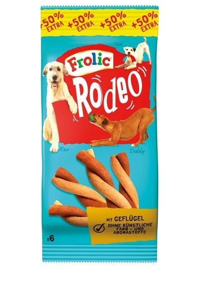 Frolic Snack Rodeo mit Geflügel 6 Stück