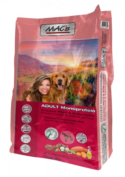 MACs Dog Mono Pferd - 3 kg Beutel
