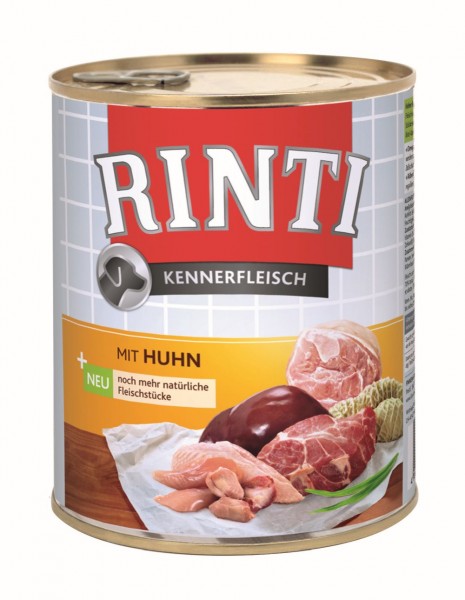 Rinti Pur Kennerfleisch Huhn 800g