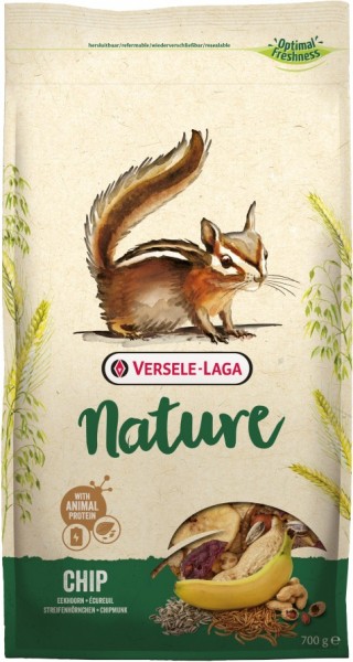 Versele-Laga Nature Chip - 700g Frischebeutel - Eichhörnchenfutter