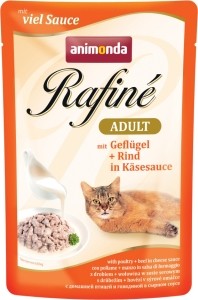 Animonda Rafiné Rind & Nudeln in Tomatensauce - 100g Frischebeutel