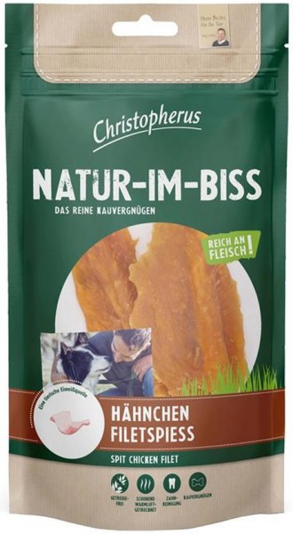 Allco Christopherus Natur-Im-Biss Hähnchefiletspieß - 70g Frischebeutel