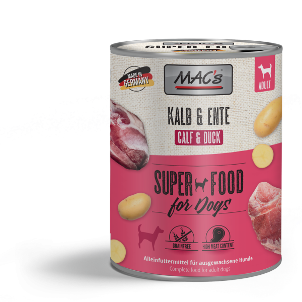MACs DOG - Kalb & Ente 800g