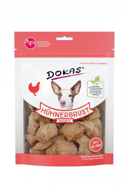 Dokas Snack Hühnerbrust Nuggets - 110g Beutel