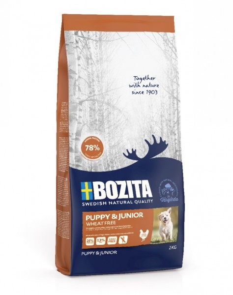 Bozita Puppy & Junior Weizenfrei 2kg