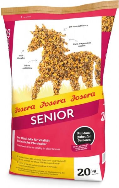 Josera petfood, Pferd, Senior Pferd 20kg