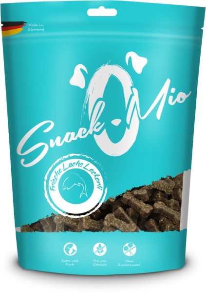 SnackOMio - frische Lachs Leckerli 125g Beutel [*** AUSLAUFARTIKEL ***]