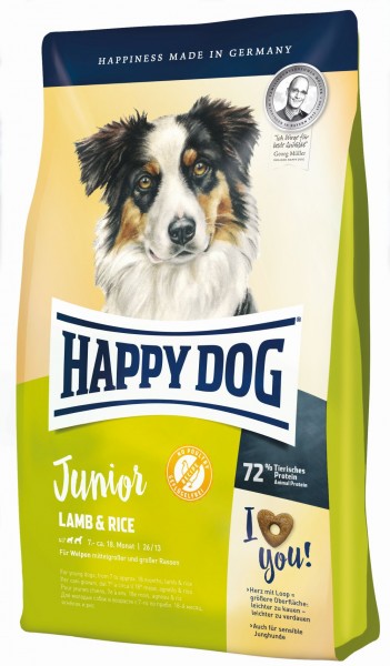 Happy Dog Supreme Young Junior Lamm & Reis 1kg
