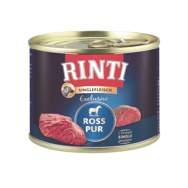 Rinti Singlefleisch Ross Pur 185g