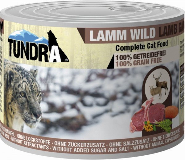 Tundra Adult Cat Lamm & Wild - 200g Dose