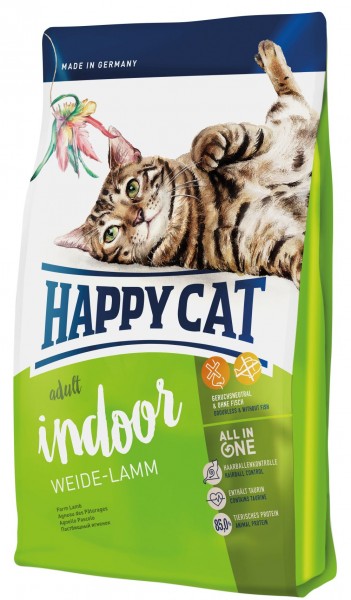 Happy Cat Supreme Indoor Weide-Lamm 300 g