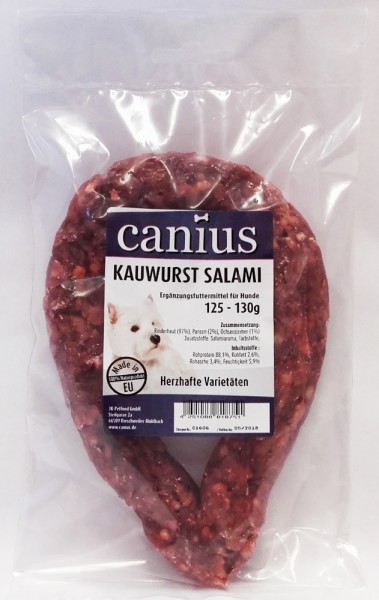 Canius Ringwurst Salami Groß 125g 1St