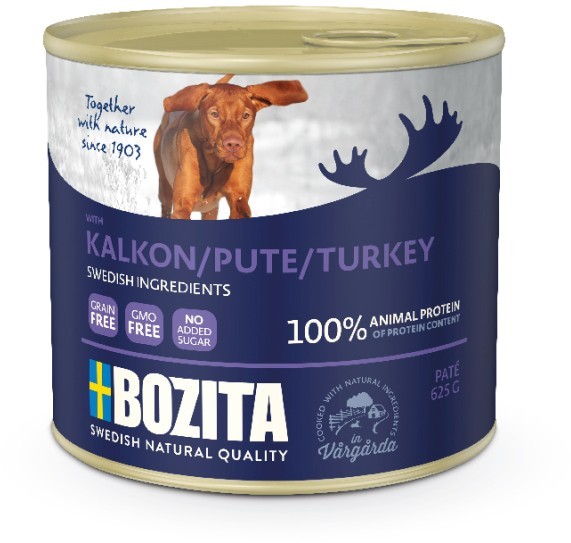 Bozita Dog Dose Paté Pute 625g