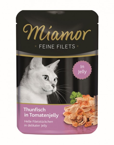 Miamor Portionsbeutel Feine Filets Thunfisch & Tomate Sauce 100g
