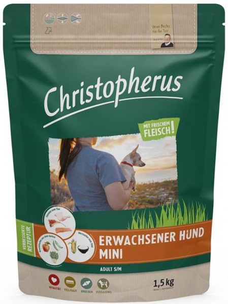 Allco Christopherus Erwachsener Hund Mini - 1,5kg Frischebeutel