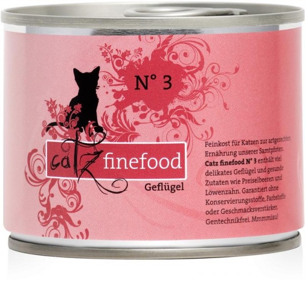 Catz finefood No.3 Geflügel 200g