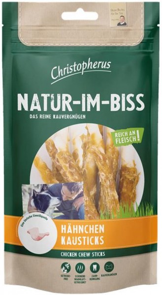 Allco Christopherus Natur-Im-Biss Hähnchenkausticks - 70g Frischebeutel