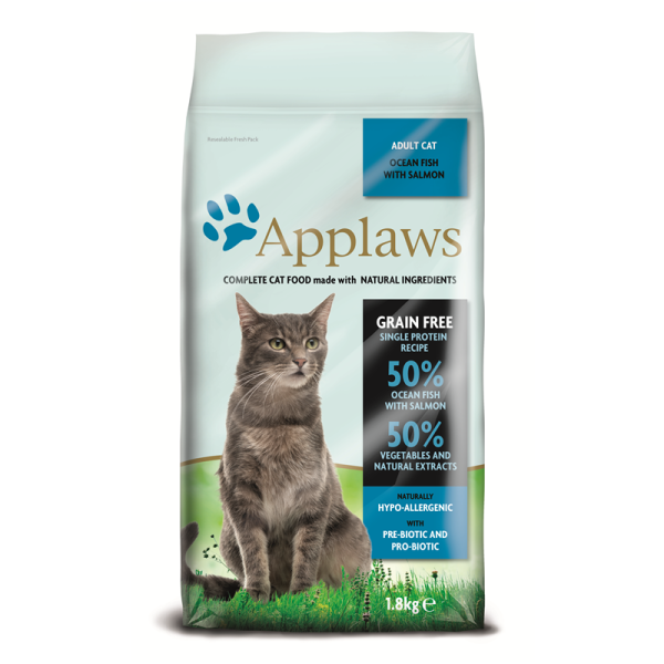 Applaws Cat Trockenfutter Seefisch & Lachs 1,8kg