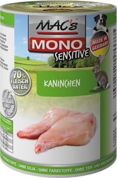 MACs Dog Mono Sensitiv Kaninchen - 400g Dose