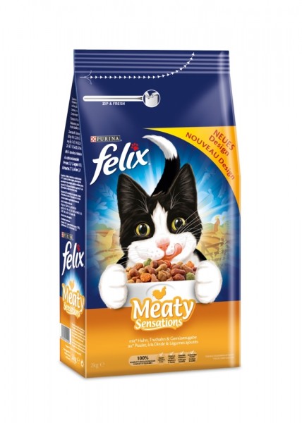 Felix Sensations Meaty Geflügel 2kg