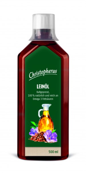 Allco Christopherus Leinöl - 500ml Flasche