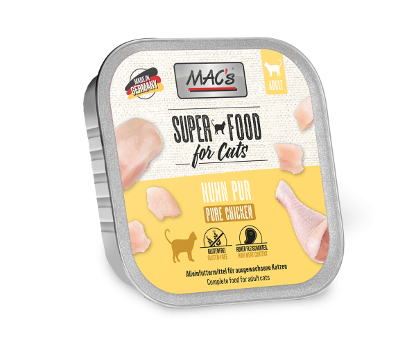 MACs CAT - Huhn pur 100g Schale