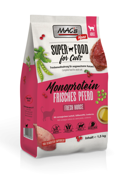 MACs CAT - Mono frisches Pferd 1,5kg